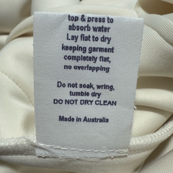 Galanni Avarati Bustier Bodycon Peplum‎ Dress Cream Sculptural Gown US 6 - Picture 9 of 10